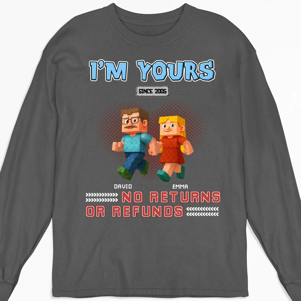 I Am Yours - Personalized Custom Shirt - Image 16