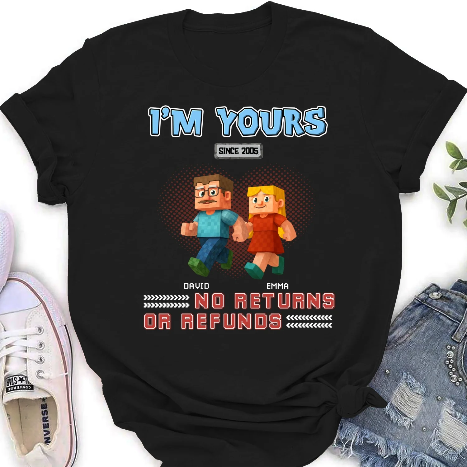 I Am Yours - Personalized Custom Shirt - Image 21