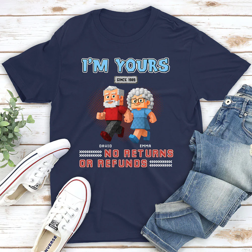 I Am Yours - Personalized Custom Shirt - Image 3