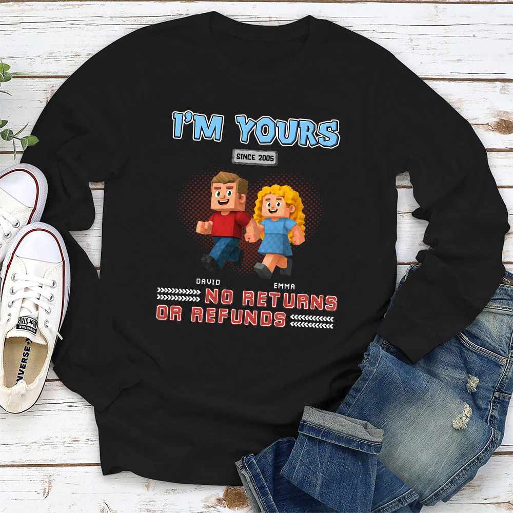 I Am Yours - Personalized Custom Shirt - Image 4
