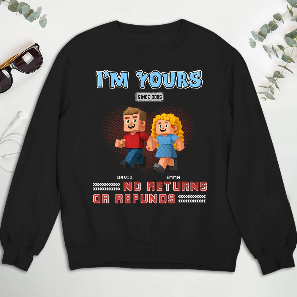 I Am Yours - Personalized Custom Shirt - Image 6