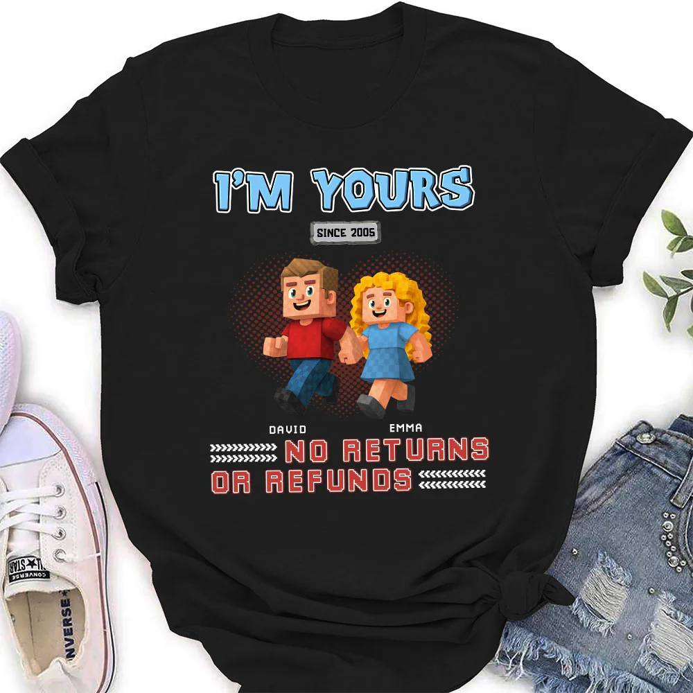 I Am Yours - Personalized Custom Shirt - Image 8