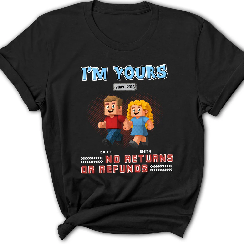 I Am Yours - Personalized Custom Shirt - Image 9
