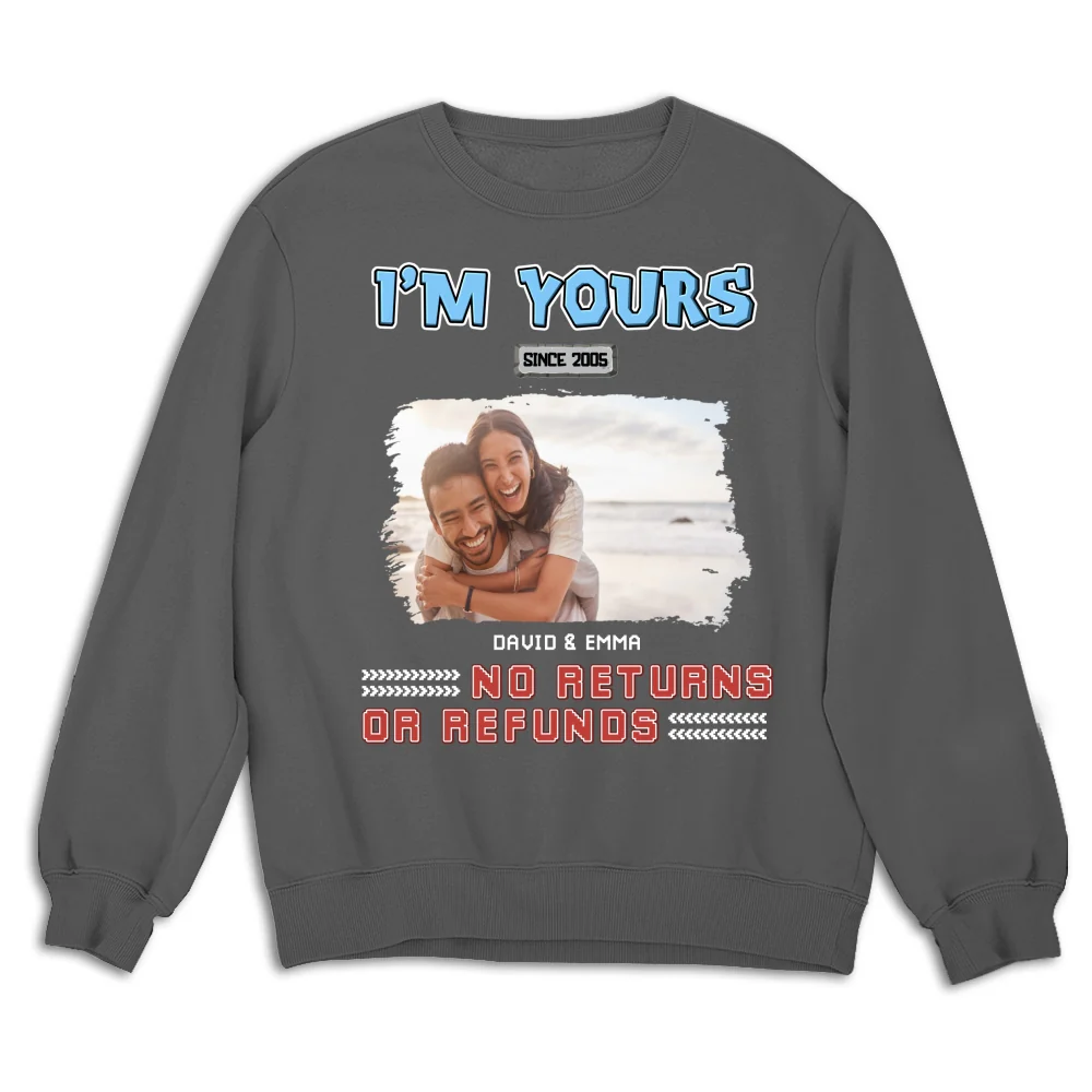 I Am Yours Photo - Personalized Custom Shirt - Image 14