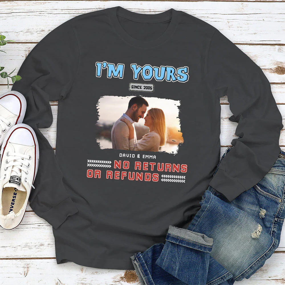 I Am Yours Photo - Personalized Custom Shirt - Image 3