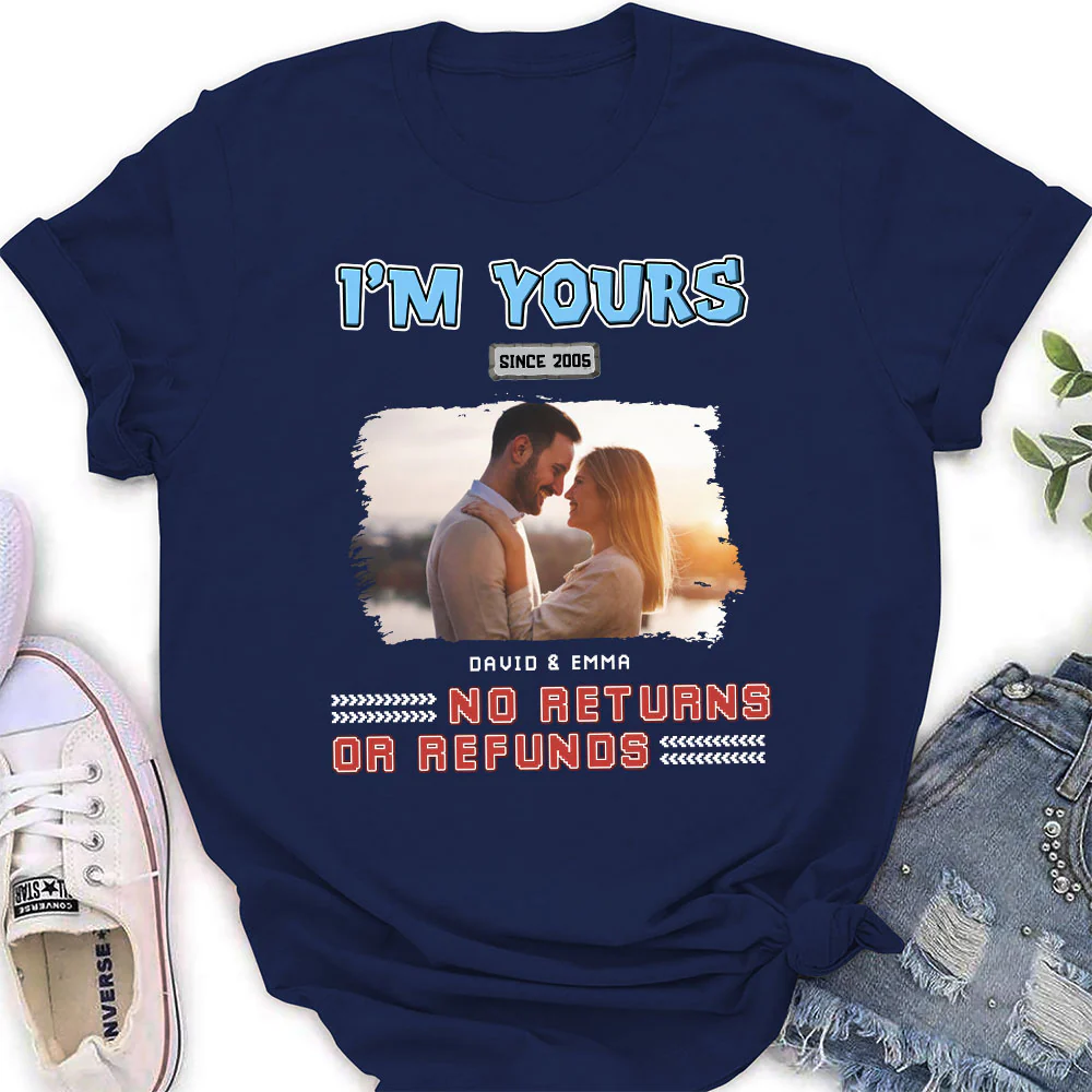 I Am Yours Photo - Personalized Custom Shirt - Image 5