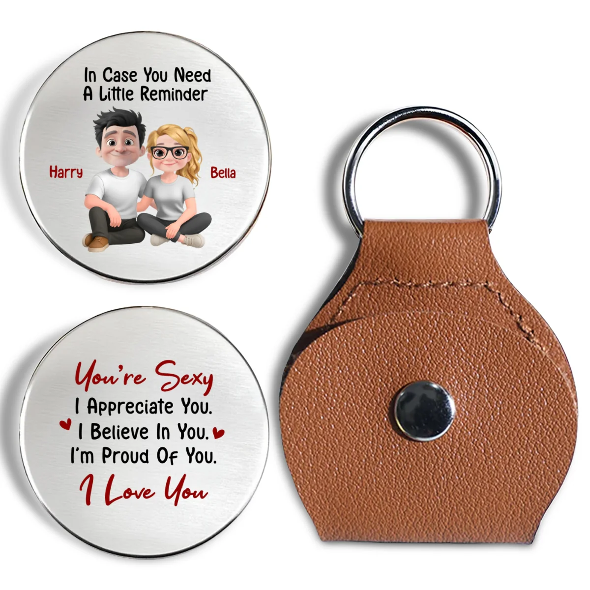 I Appreciate You - Personalized Custom Pocket Hug - Image 6
