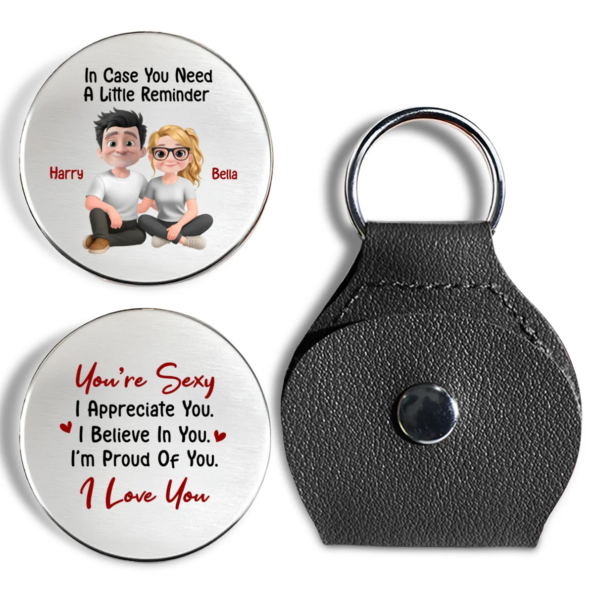 I Appreciate You - Personalized Custom Pocket Hug - Image 7