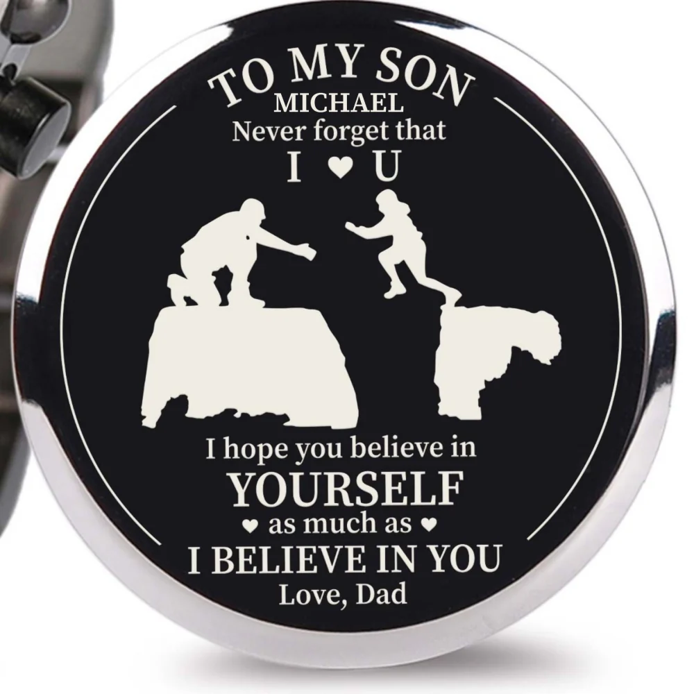 I Believe In You - Personalized Engraved Wooden Watches GQ026 - Image 6