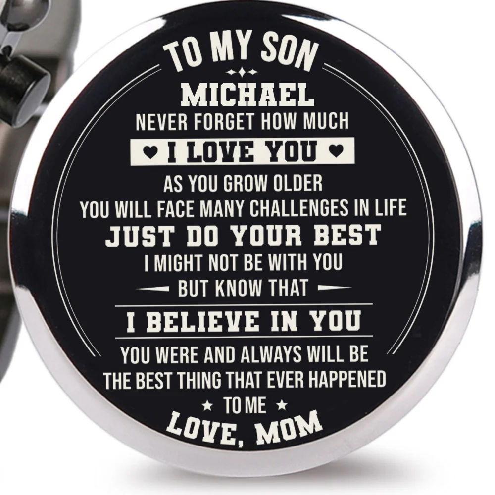 Just Do Your Best - Personalized Engraved Wooden Watches GQ026 - Image 10