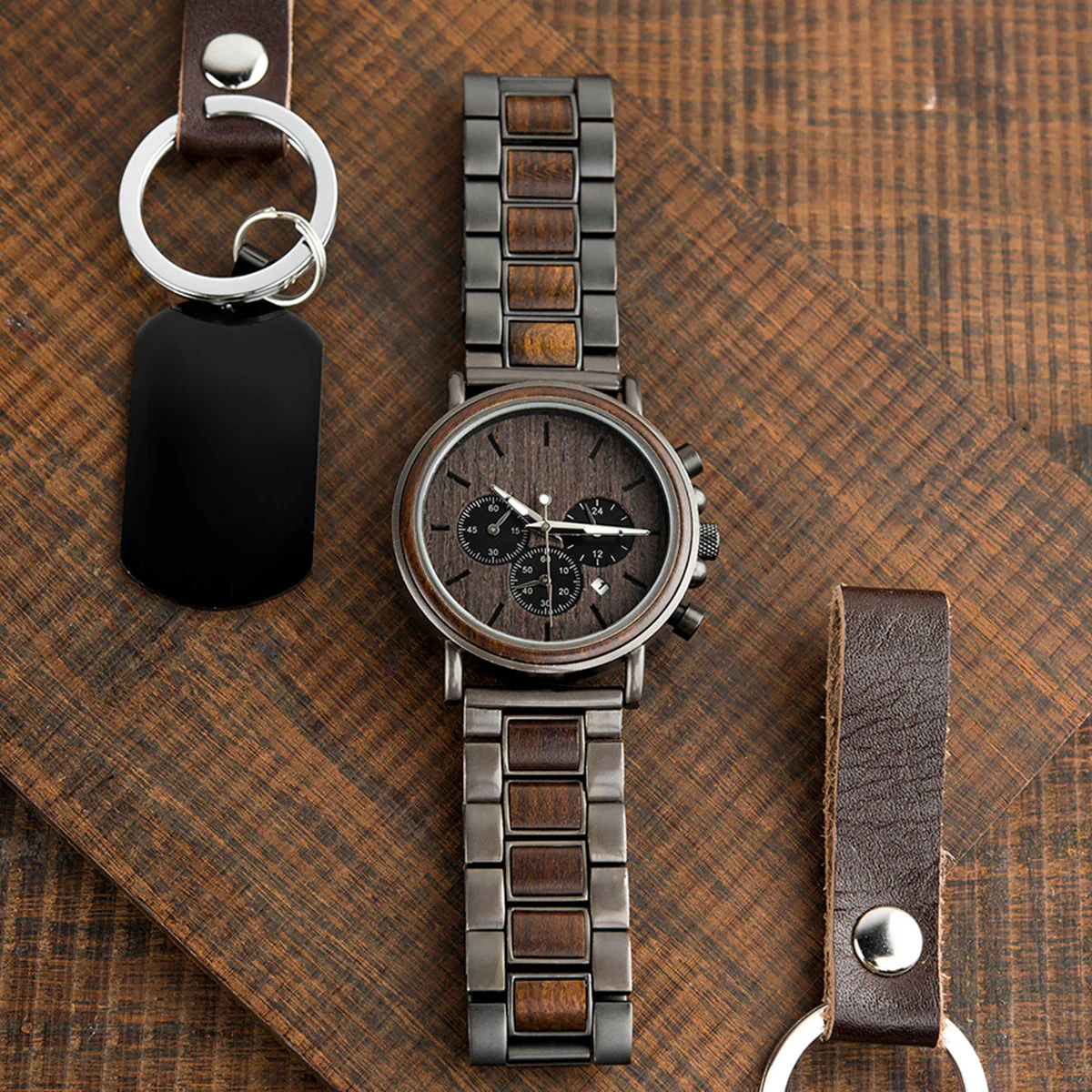 Just Do Your Best - Personalized Engraved Wooden Watches GQ026 - Image 6