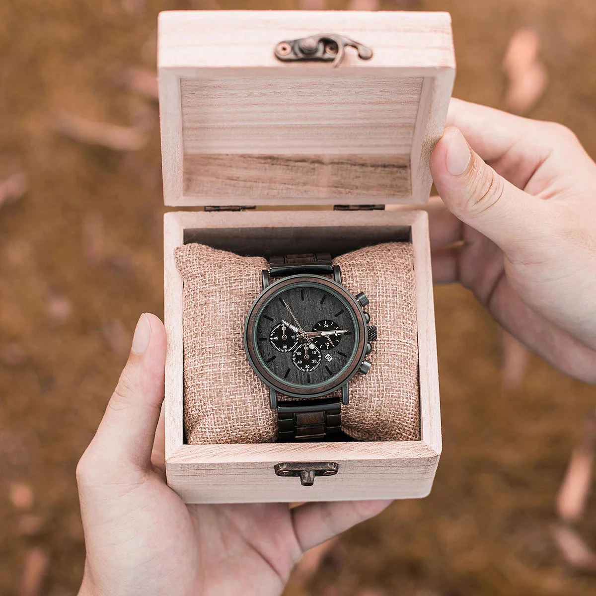 Just Do Your Best - Personalized Engraved Wooden Watches GQ026 - Image 9