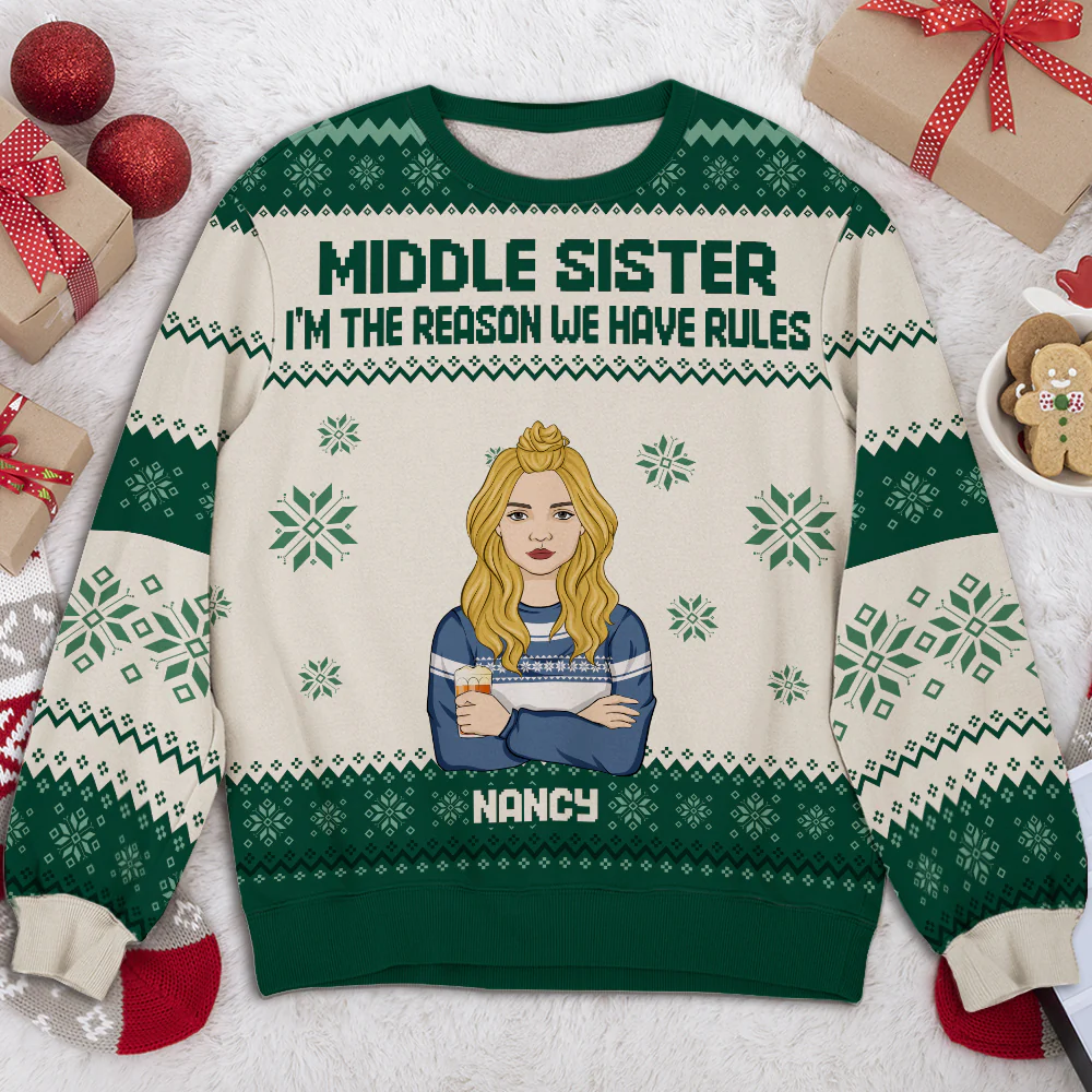 I Bend The Rules - Personalized Custom All-Over-Print Sweatshirt - Image 2