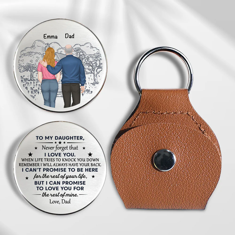 I Can Not Promise To Be Here - Personalized Custom Pocket Hug