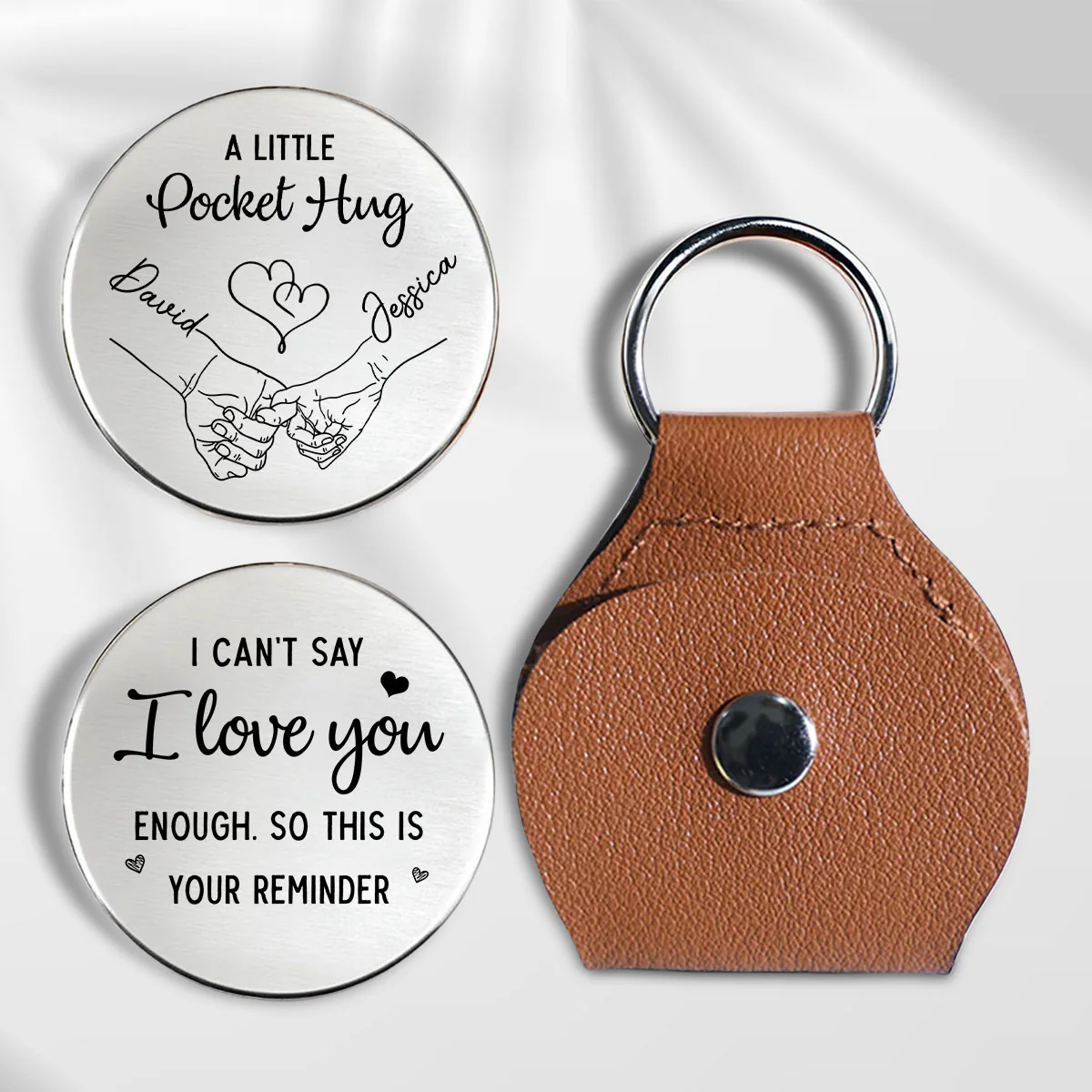 I Cannot Say It Enough - Personalized Custom Pocket Hug
