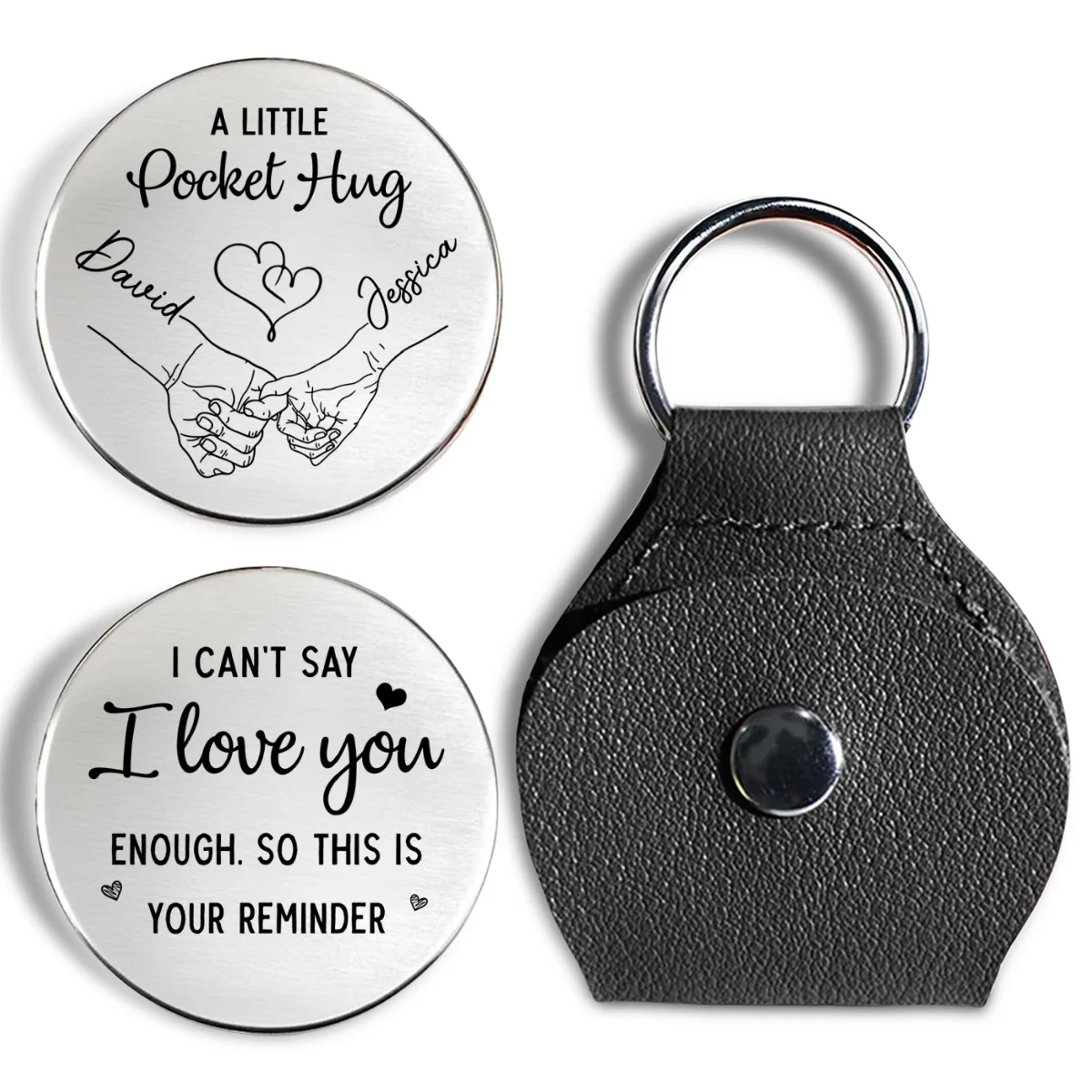 I Cannot Say It Enough - Personalized Custom Pocket Hug - Image 7