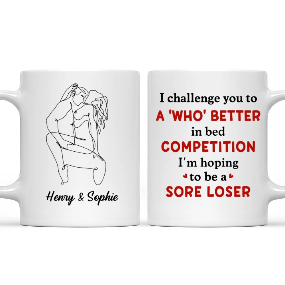 I Challenge You - Personalized Custom Coffee Mug - Image 7