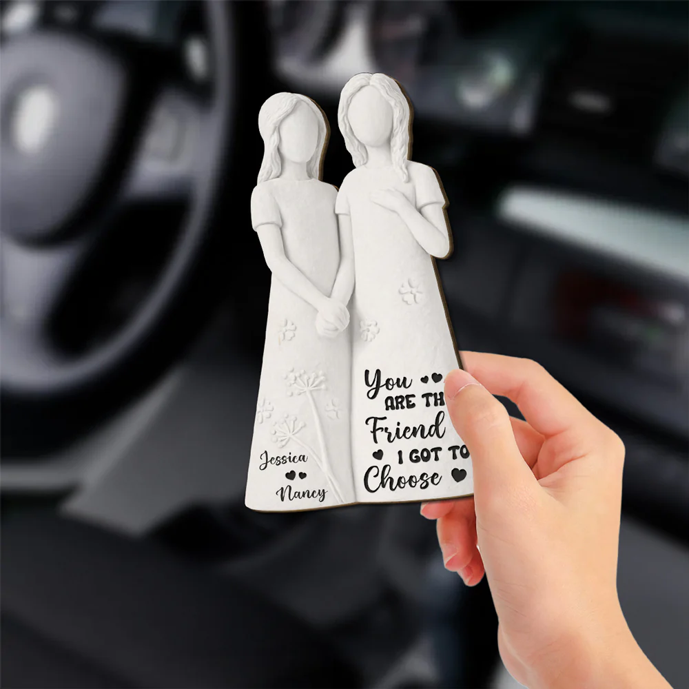 I Choose You - Personalized Custom Car Visor Clip - Image 2