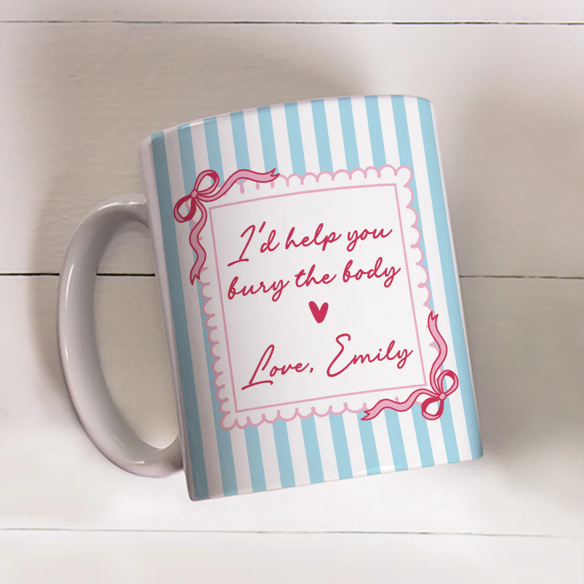 I Do It For You - Personalized Custom Coffee Mug - Image 2
