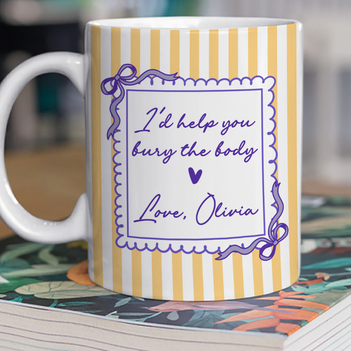 I Do It For You - Personalized Custom Coffee Mug - Image 4