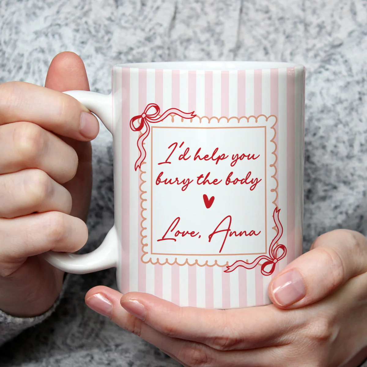 I Do It For You - Personalized Custom Coffee Mug - Image 6