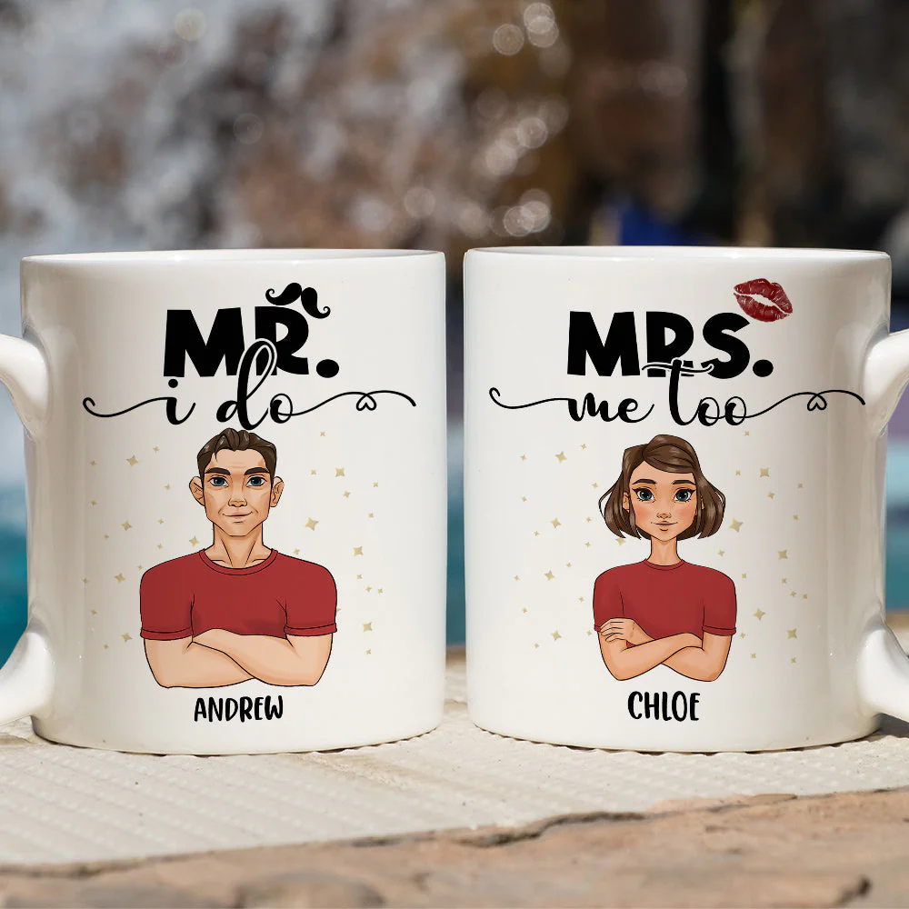 I Do Me Too - Personalized Custom Coffee Mug - Image 5