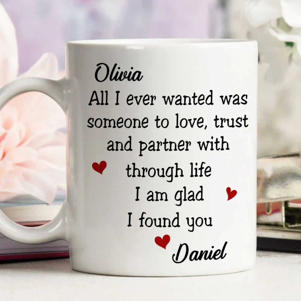 I Found You - Personalized Custom Coffee Mug - Image 4