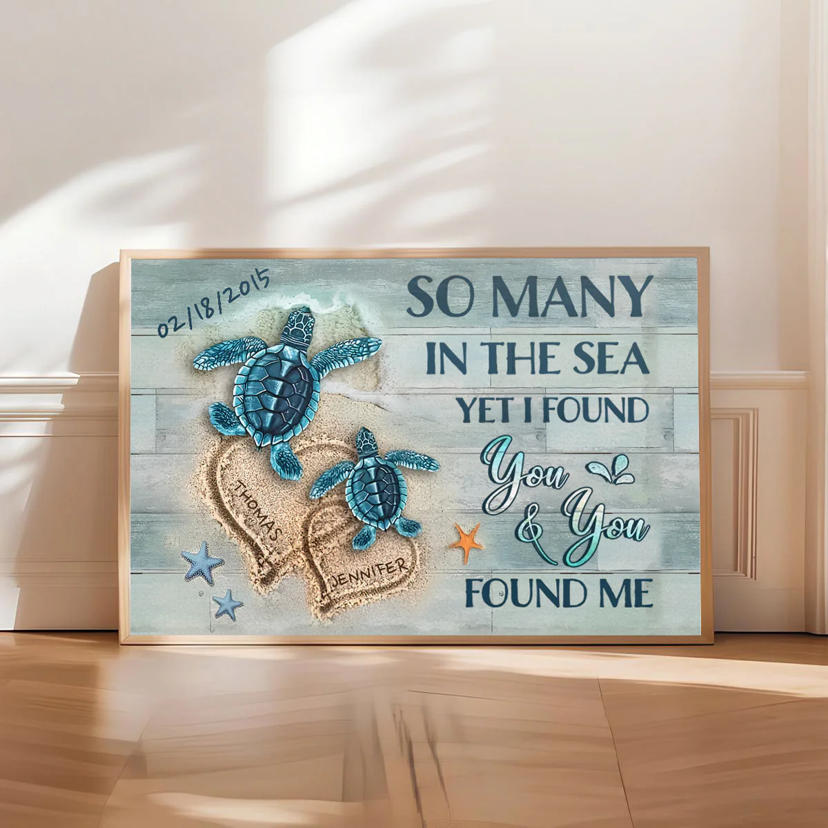 I Found You - Personalized Custom Poster - Image 2