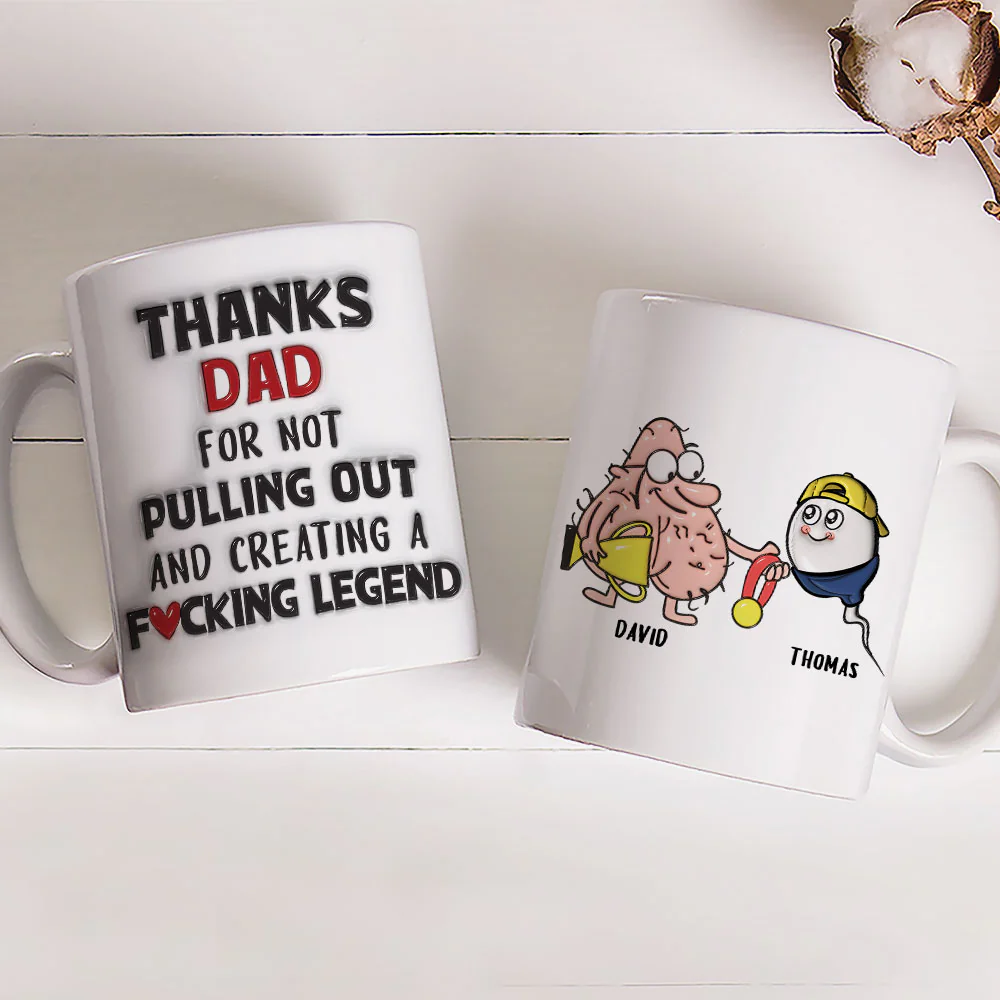 I Got Superior Sperm - Personalized Custom 3D Inflated Effect Mug - Image 2