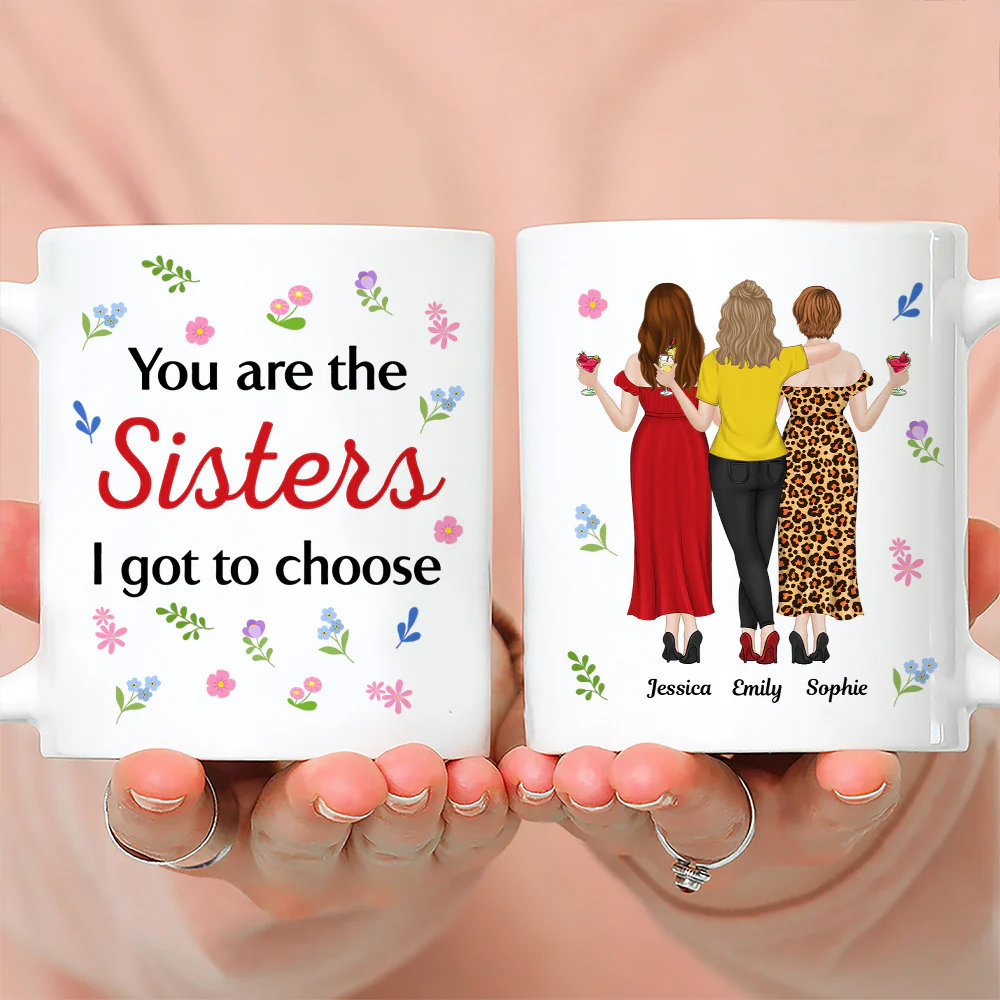 I Got To Choose - Personalized Custom Coffee Mug - Image 3