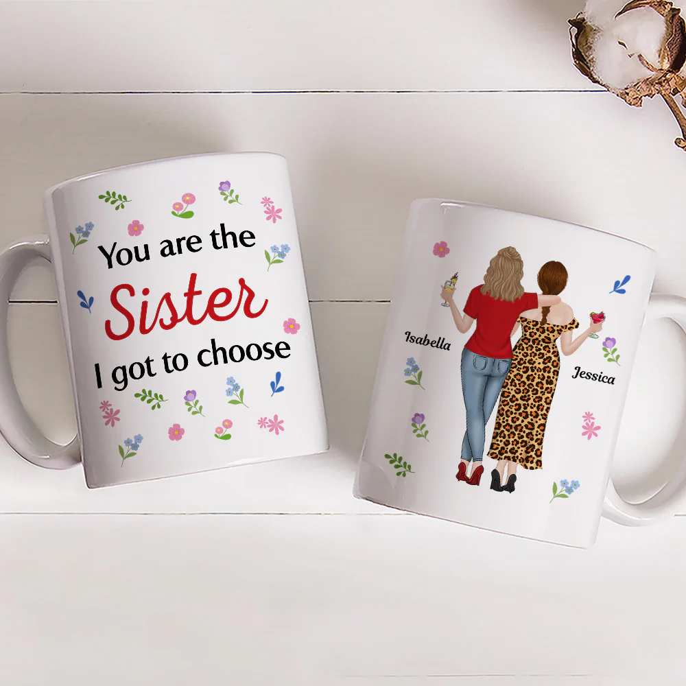 I Got To Choose - Personalized Custom Coffee Mug - Image 4