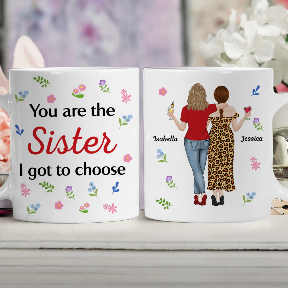 I Got To Choose - Personalized Custom Coffee Mug - Image 5