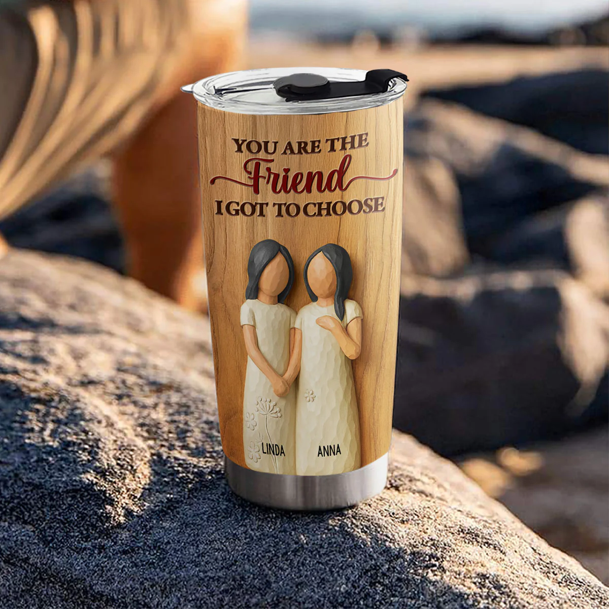 I Got To Choose - Personalized Custom Tumbler - Image 4