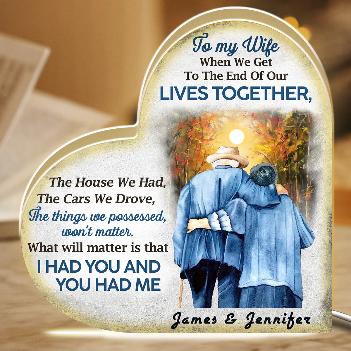 I Had You - Personalized Custom Light Box - Image 2