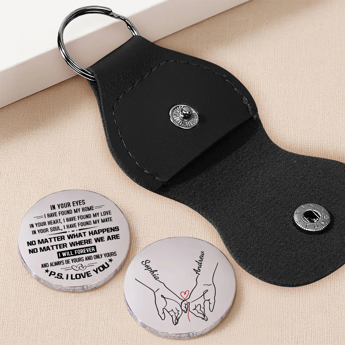 I Have Found My Love - Personalized Custom Pocket Hug - Image 2