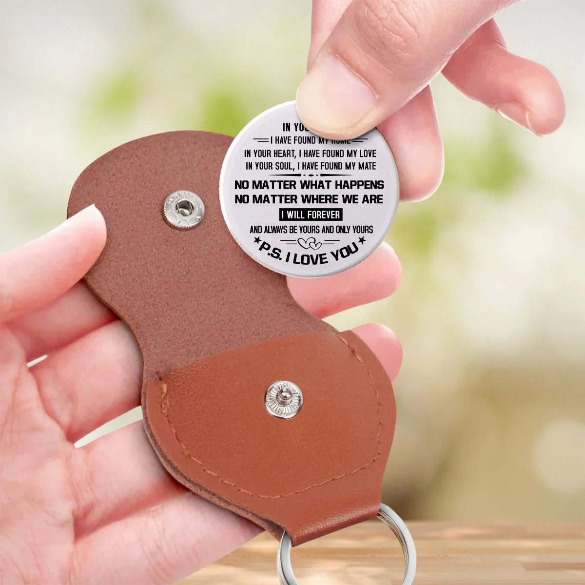 I Have Found My Love - Personalized Custom Pocket Hug - Image 3