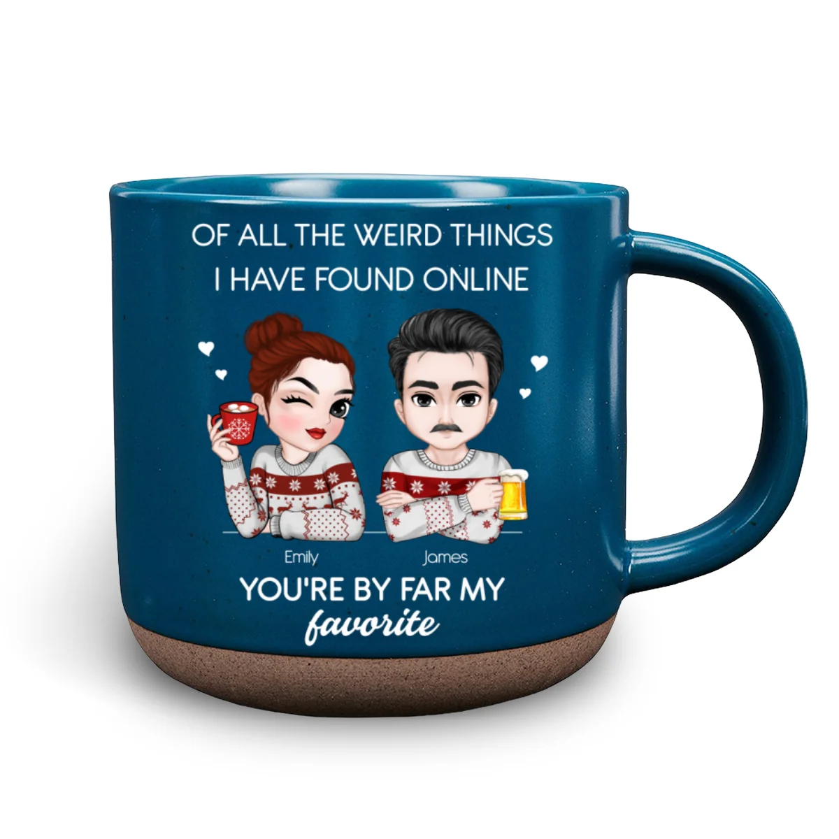 I Have Found Online - Personalized Custom Pottery Mug - Image 6