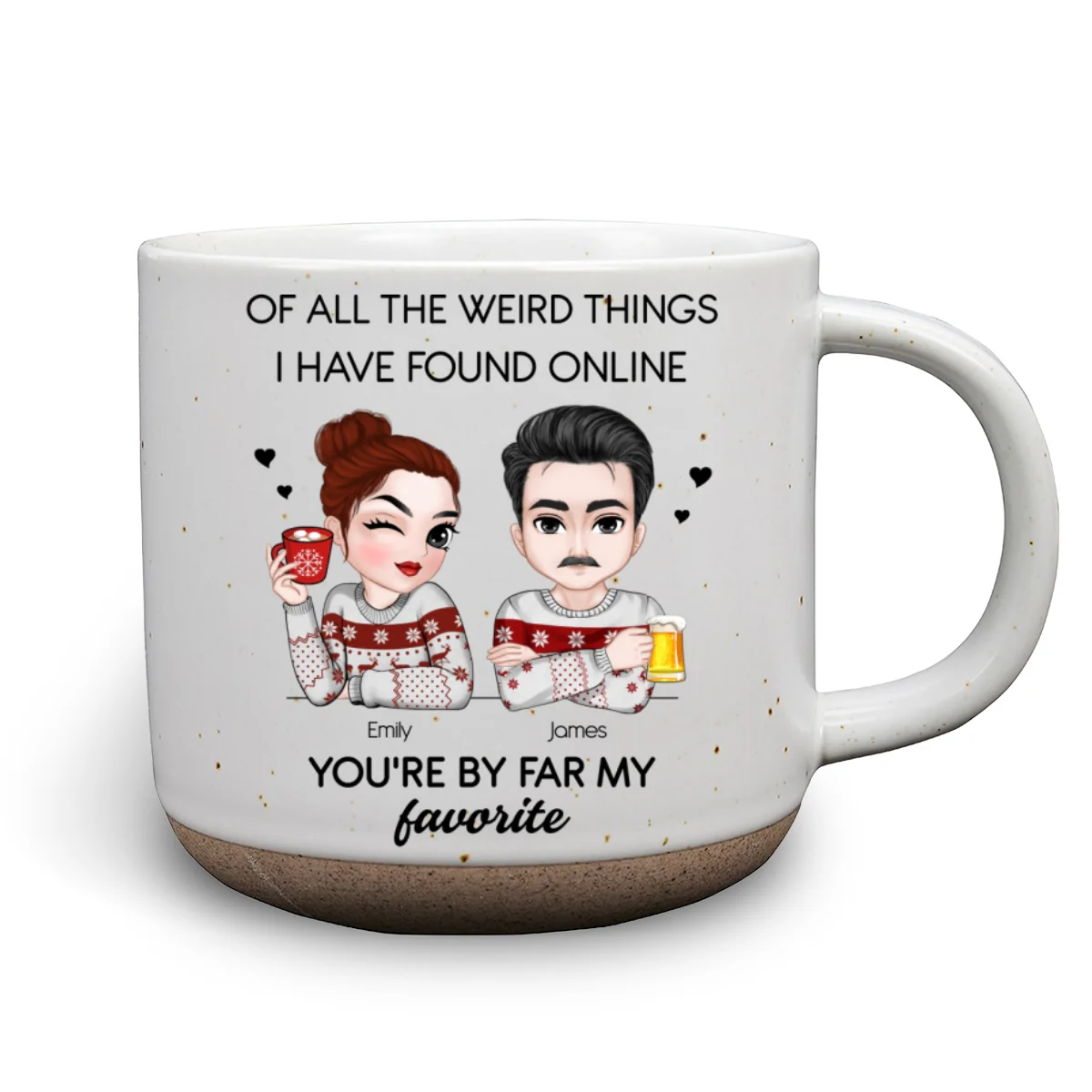 I Have Found Online - Personalized Custom Pottery Mug - Image 7