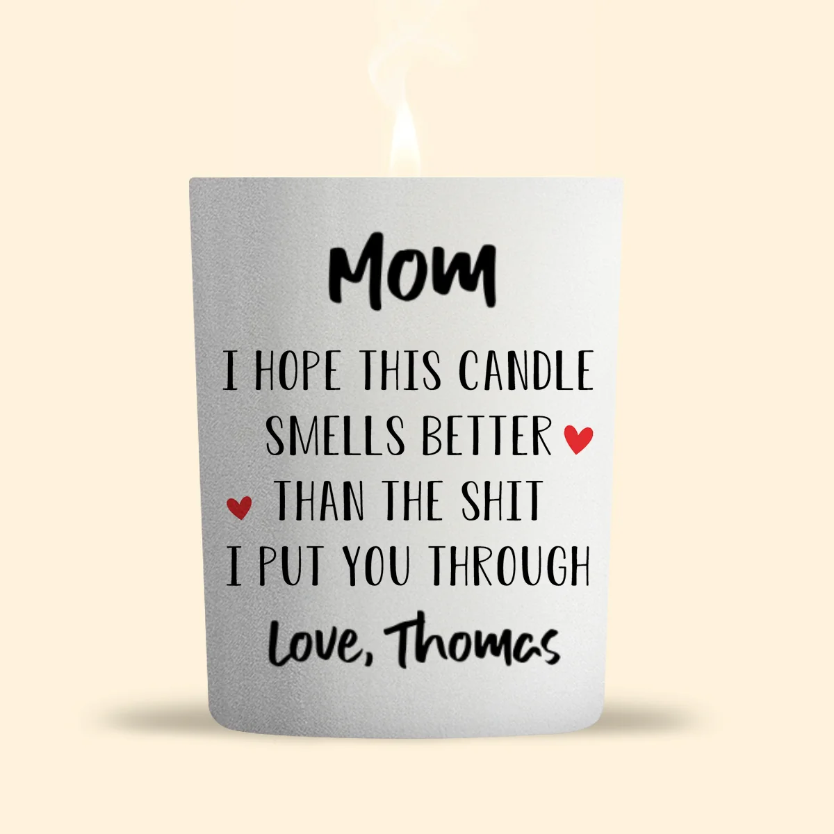 I Hope It Smells Good - Personalized Custom Candle - Image 5