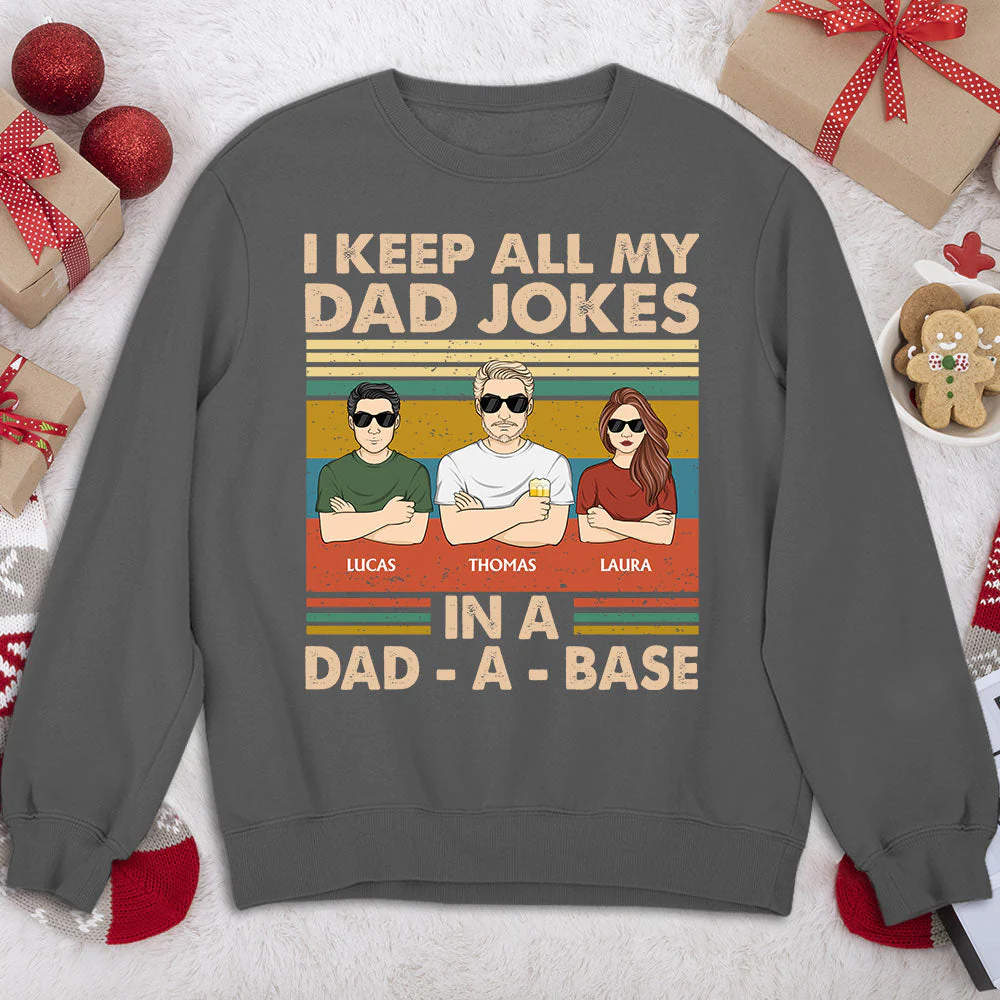 I Keep All My Dad - Personalized Custom Shirt - Image 3