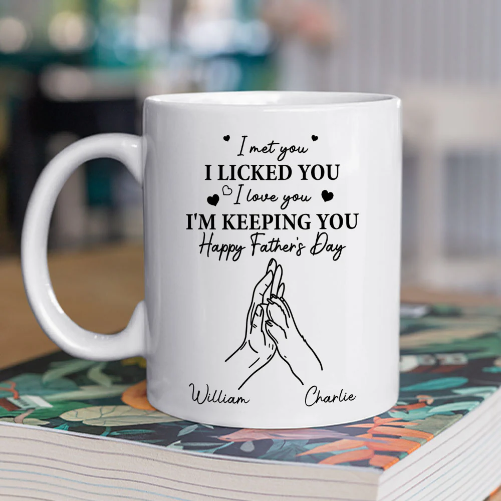 I Licked You -  Personalized Custom Coffee Mug - Image 2