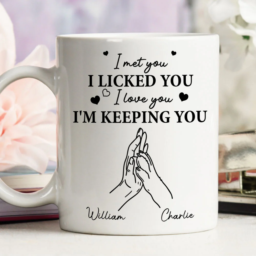 I Licked You -  Personalized Custom Coffee Mug - Image 4