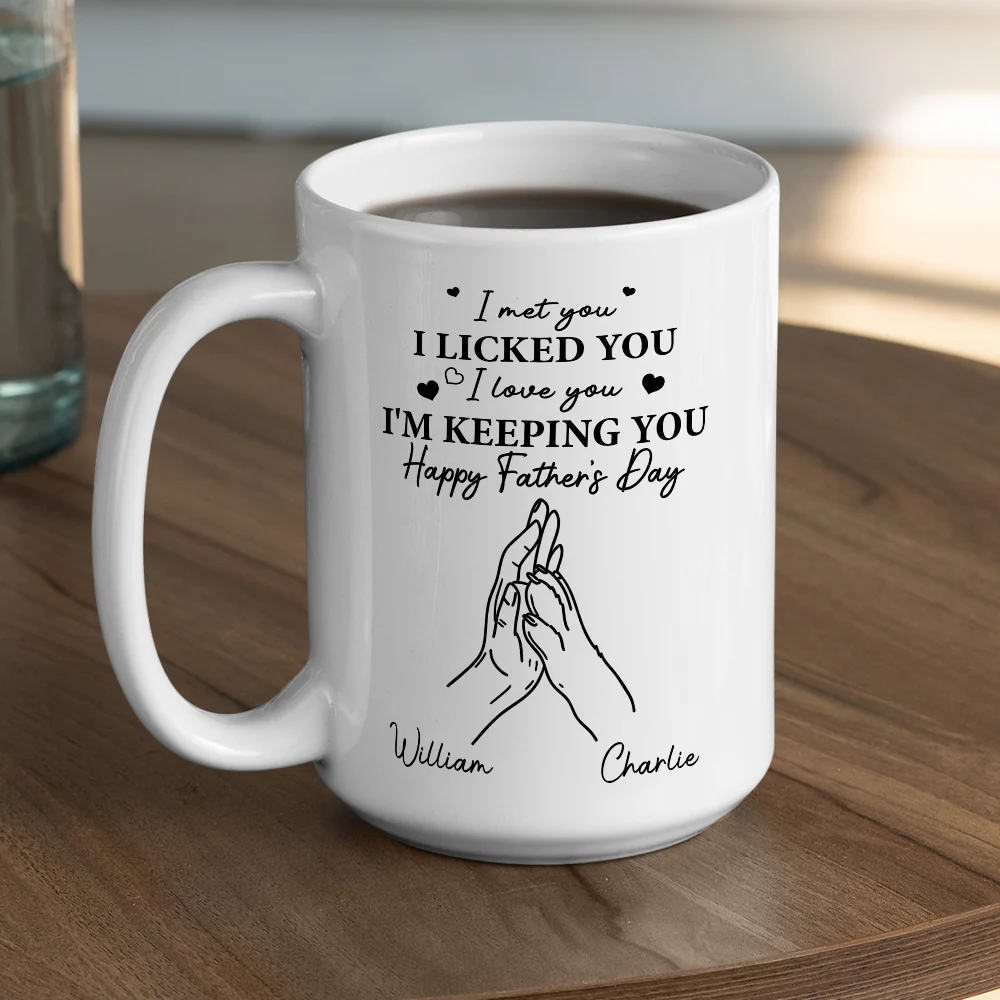 I Licked You -  Personalized Custom Coffee Mug - Image 5