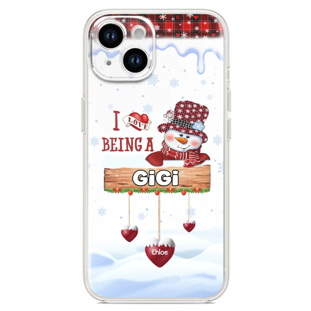 I Love Being A Grandma - Personalized Custom Phone Case - Image 16