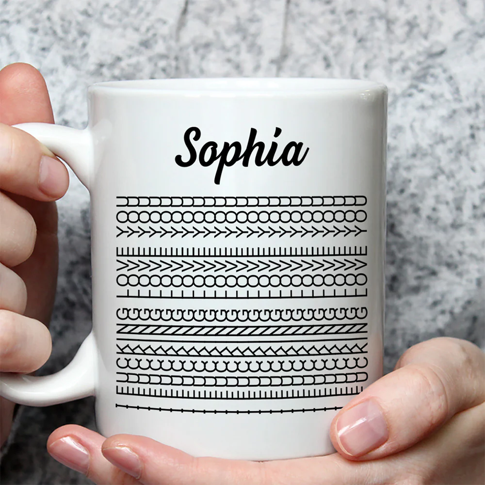 I Love You Hidden Message - Personalized Custom Coffee Mug - Image 2