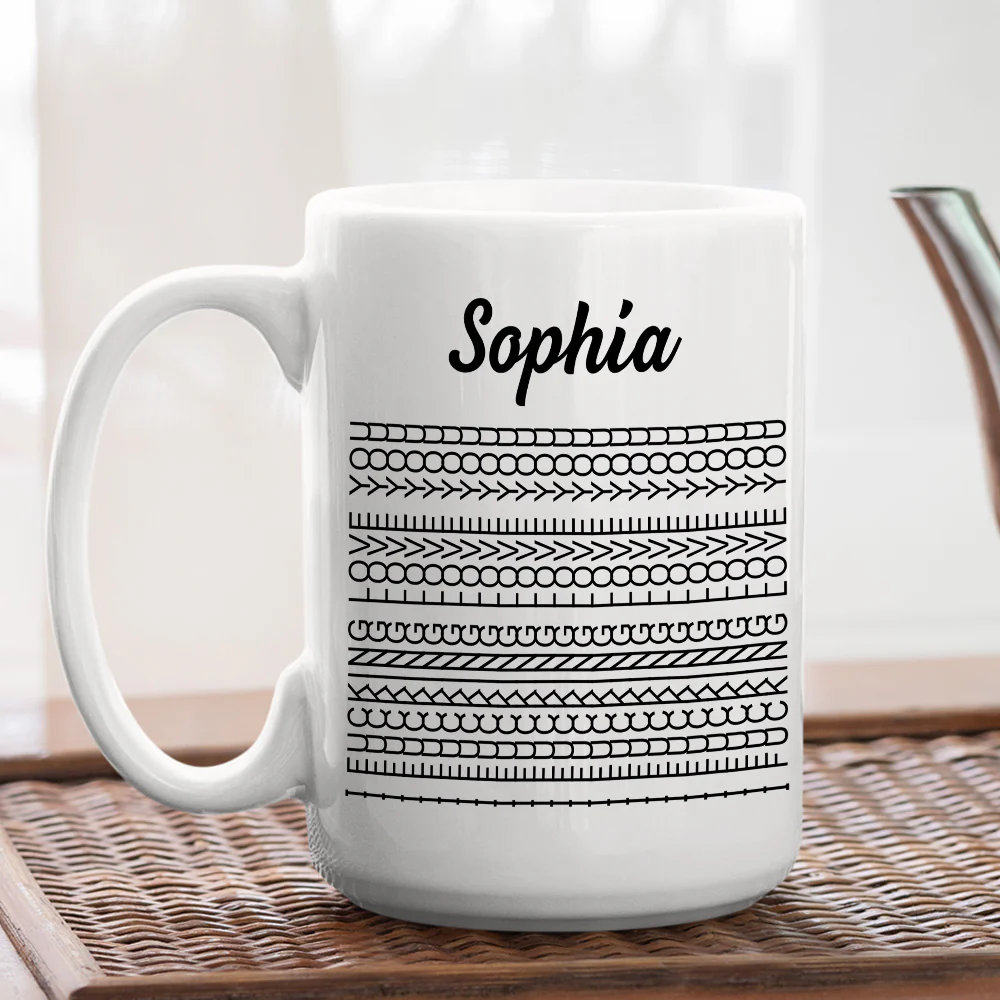I Love You Hidden Message - Personalized Custom Coffee Mug - Image 4