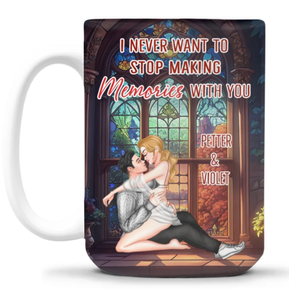 I Love You More With Each Passing Year - Personalized Custom Coffee Mug - Image 13