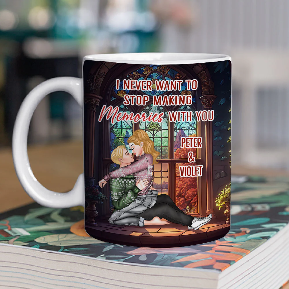 I Love You More With Each Passing Year - Personalized Custom Coffee Mug - Image 3