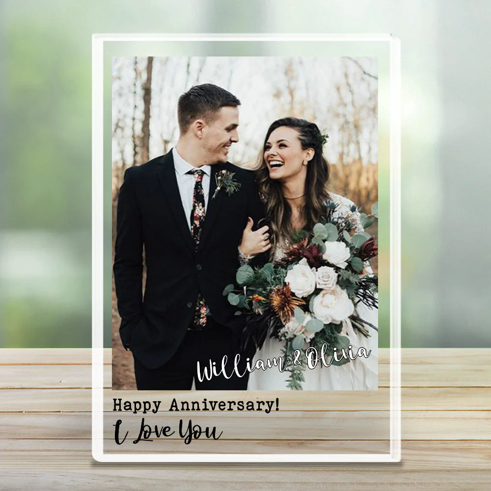 I Love You - Personalized Custom Acrylic Plaque