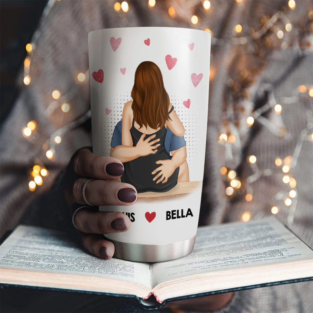 I Love Your Butt - Personalized Custom Tumbler - Image 2